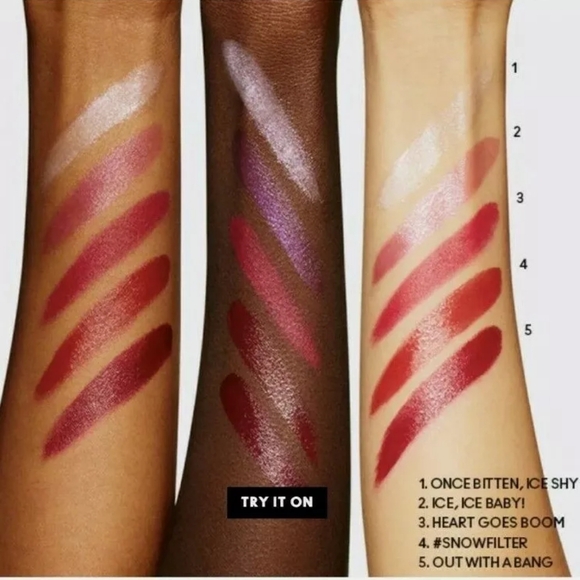 MAC Frosted Firework Lipstick - Out With A Bang - Picture 5 of 5